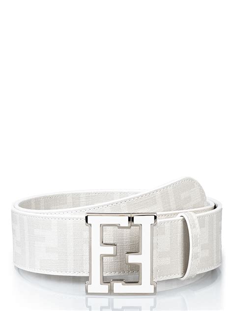 fendi belt white gold buckle|Fendi belt.